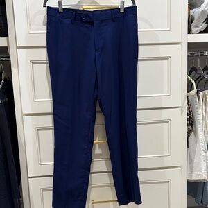 Bertolini Blue Suit Pants